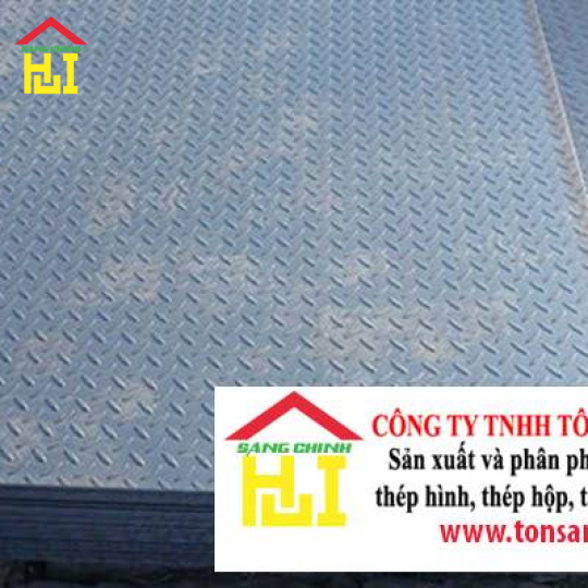 Thép Tấm Gân 4ly (dày 4mm)