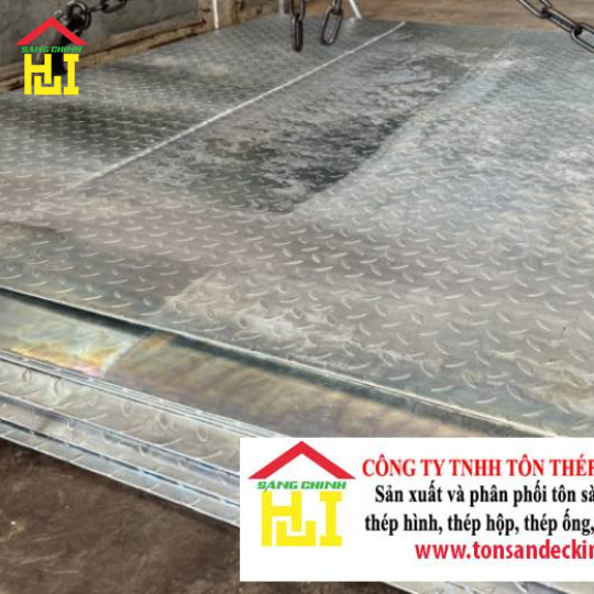 Thép Tấm Gân Mạ Kẽm