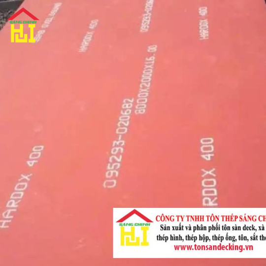 Thép Tấm Hardox 400 (Chịu mài mòn)