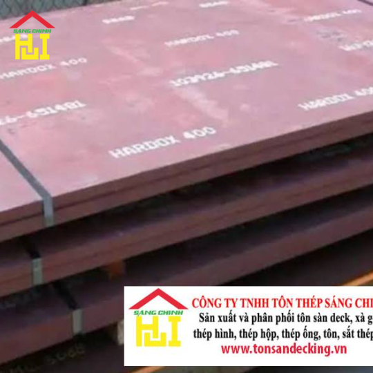 Thép Tấm Hardox 400 (Chịu mài mòn)