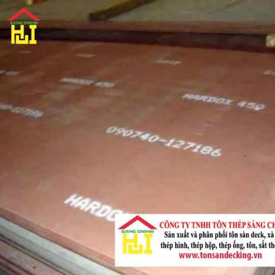 Thép Tấm Hardox 450 (Thép chịu mài mòn)