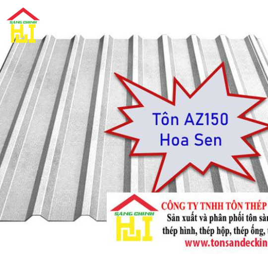 Tôn AZ150 Hoa Sen