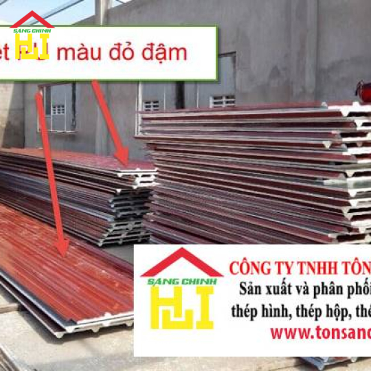 Tôn cách nhiệt màu đỏ