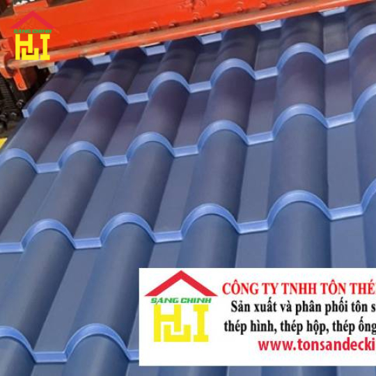Tôn giả ngói màu xanh dương