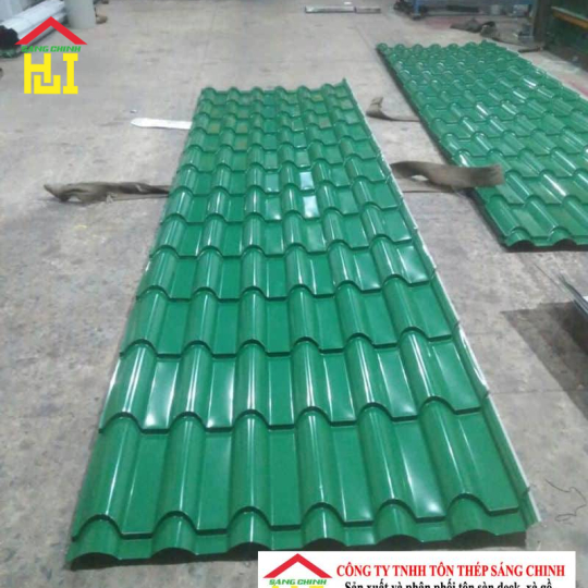 Tôn màu xanh ngọc