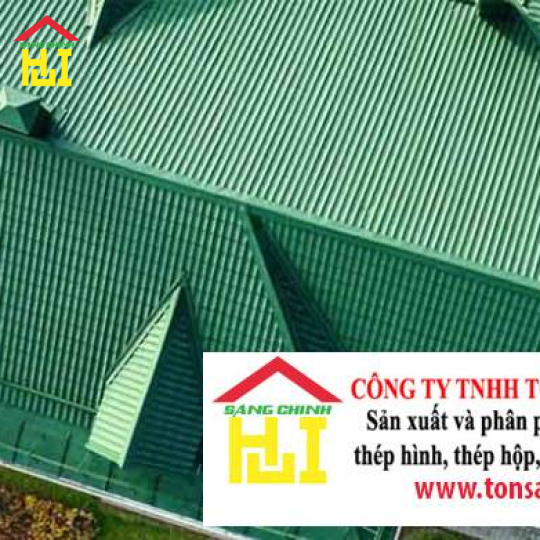 Tôn màu xanh rêu