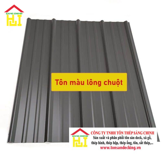 Tôn Hoa Sen màu lông chuột
