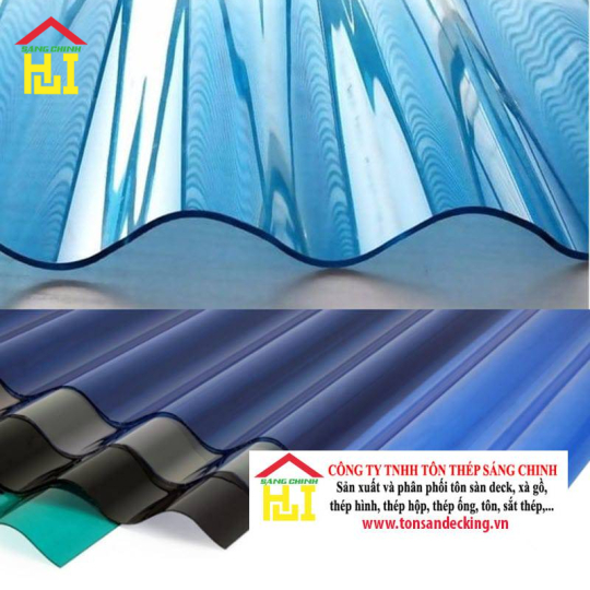 Tôn nhựa 9 sóng