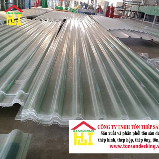 Tôn nhựa lấy sáng Hoa Sen