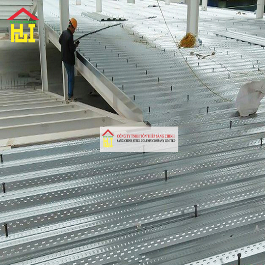Tôn sàn deck 0.8 mm