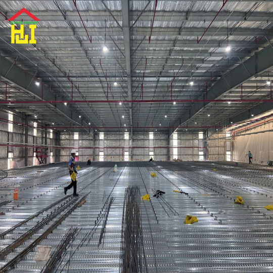 Tấm đổ sàn deck bê tông