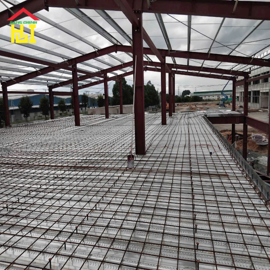 Tấm đổ sàn deck bê tông