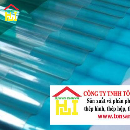 Tôn nhựa màu xanh