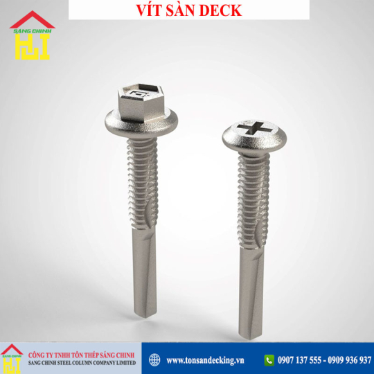 Vít sàn deck