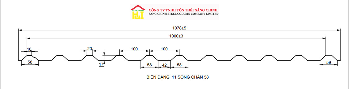 Tôn 11 Sóng